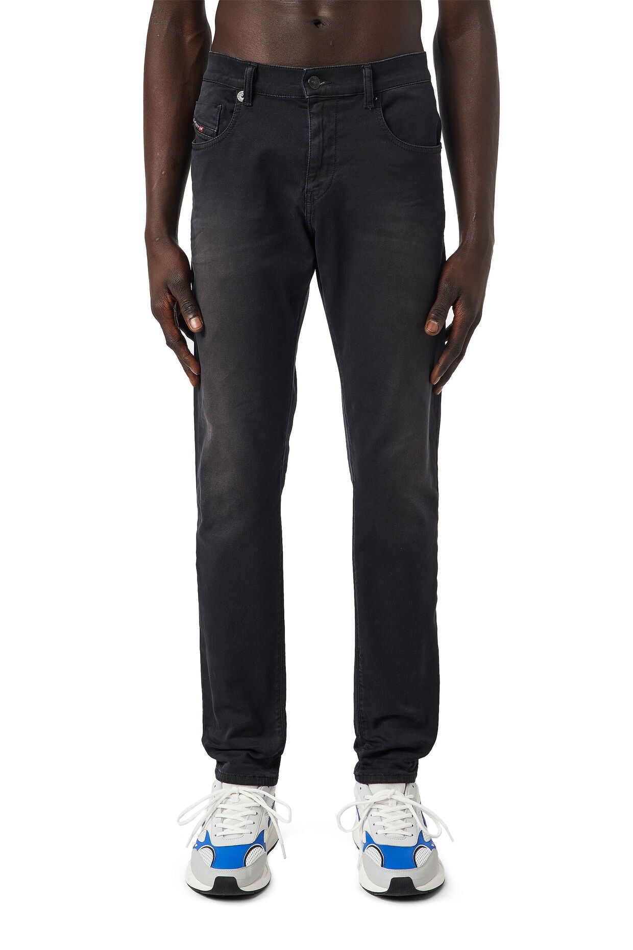 D-Strukt 0670M Slim Joggjeans Black