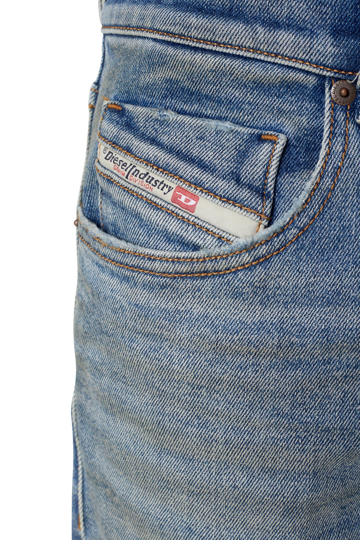 2019 D-Strukt 09D81 Slim Jeans Light Blue