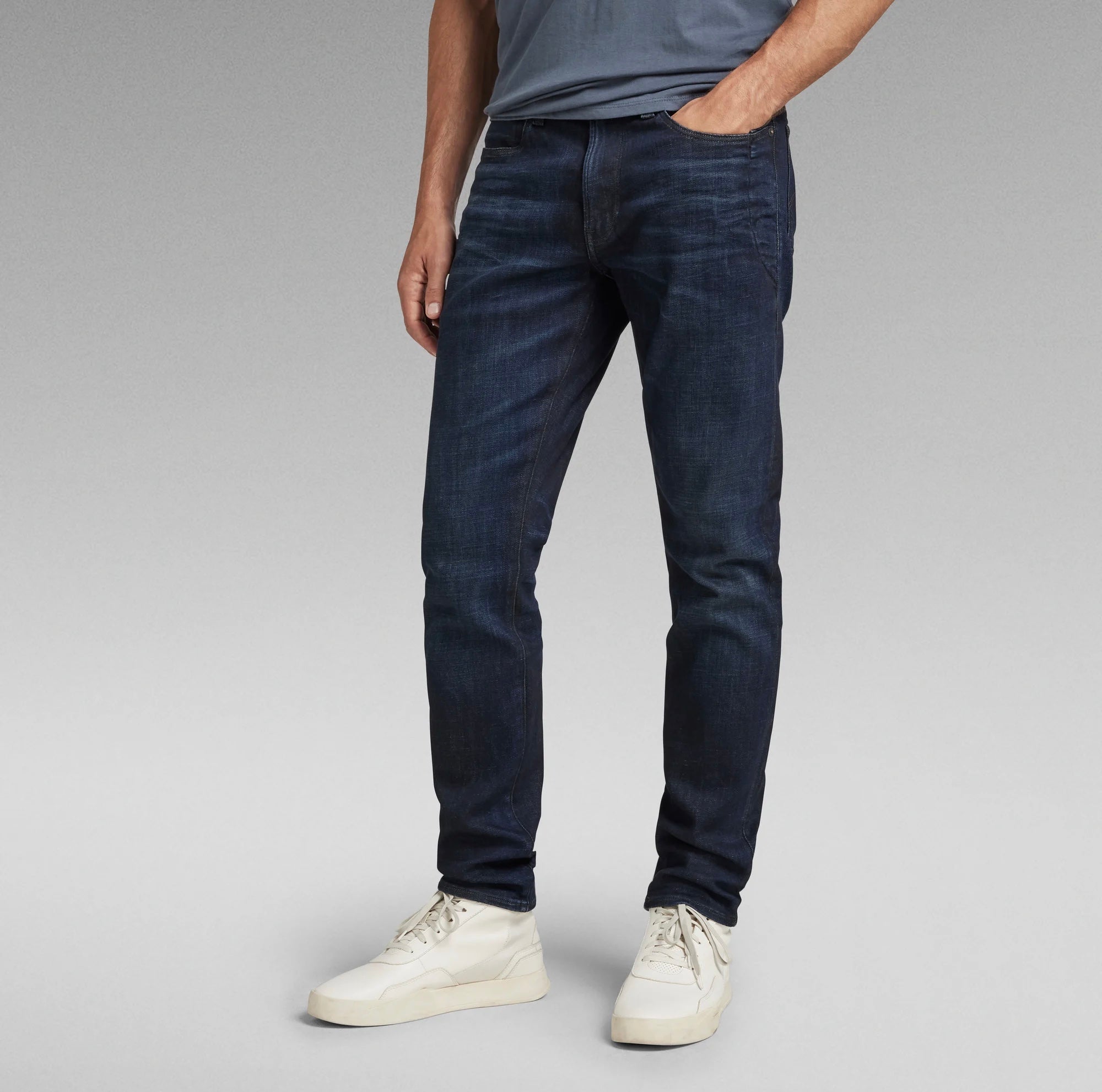 Lancet Skinny Jeans Worn in dark Sapphire