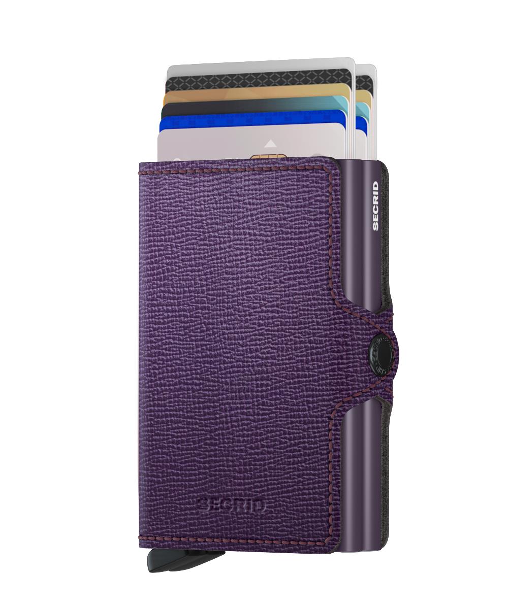 Twinwallet Crisple Purple RFID Secure