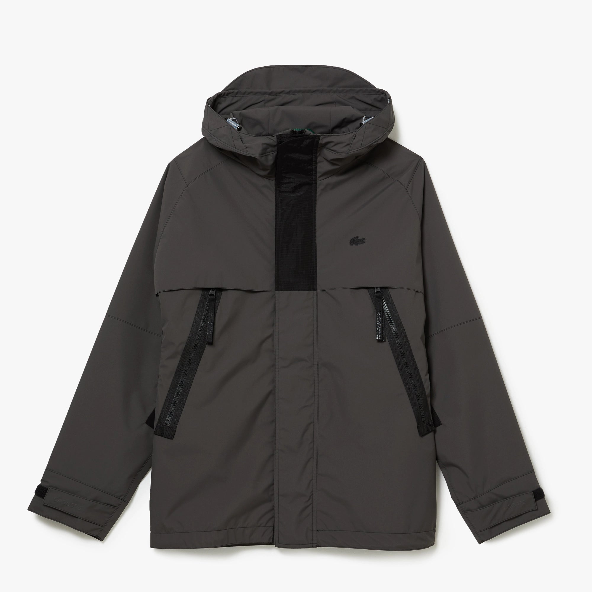 Water Repellent Parka Black