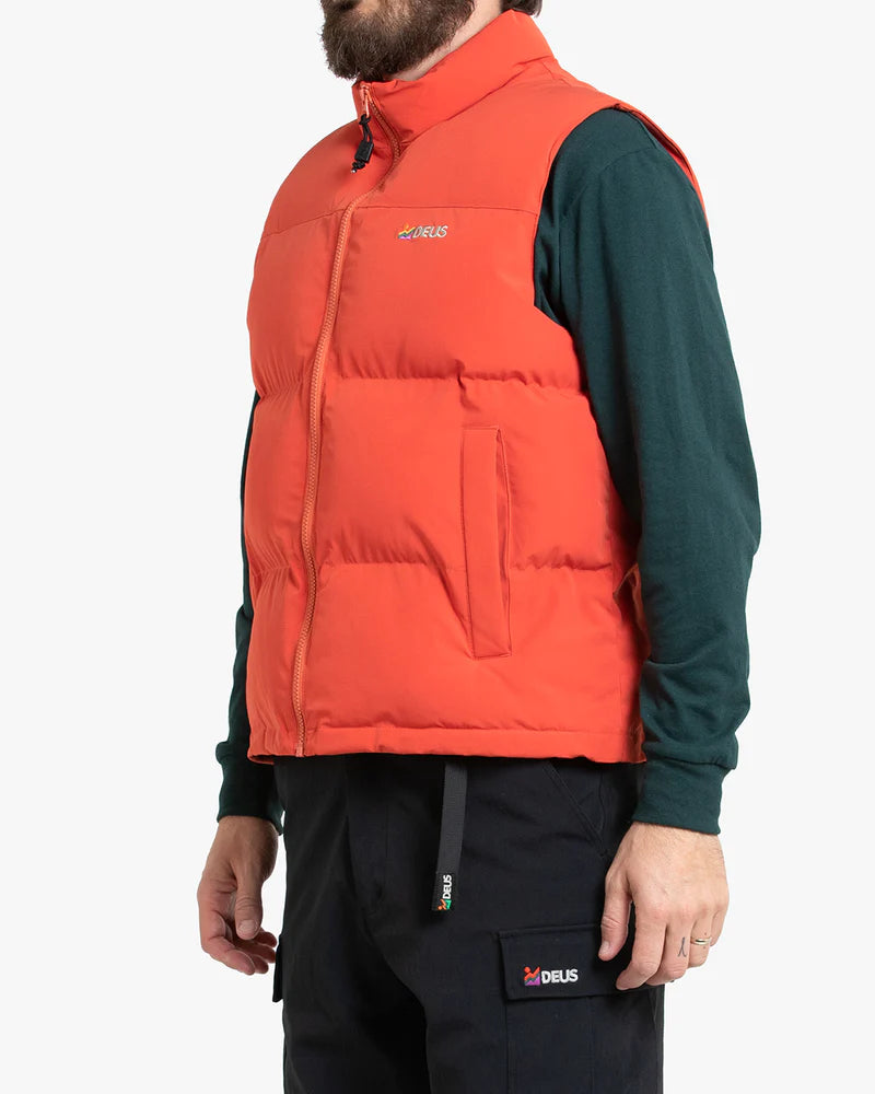 Scout Puffer Vest - Red Clay