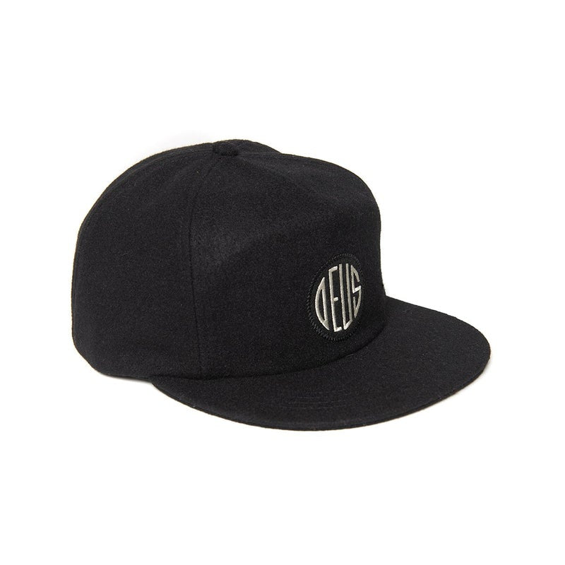 Felt Headlight Baseball Cap Black One size fits all