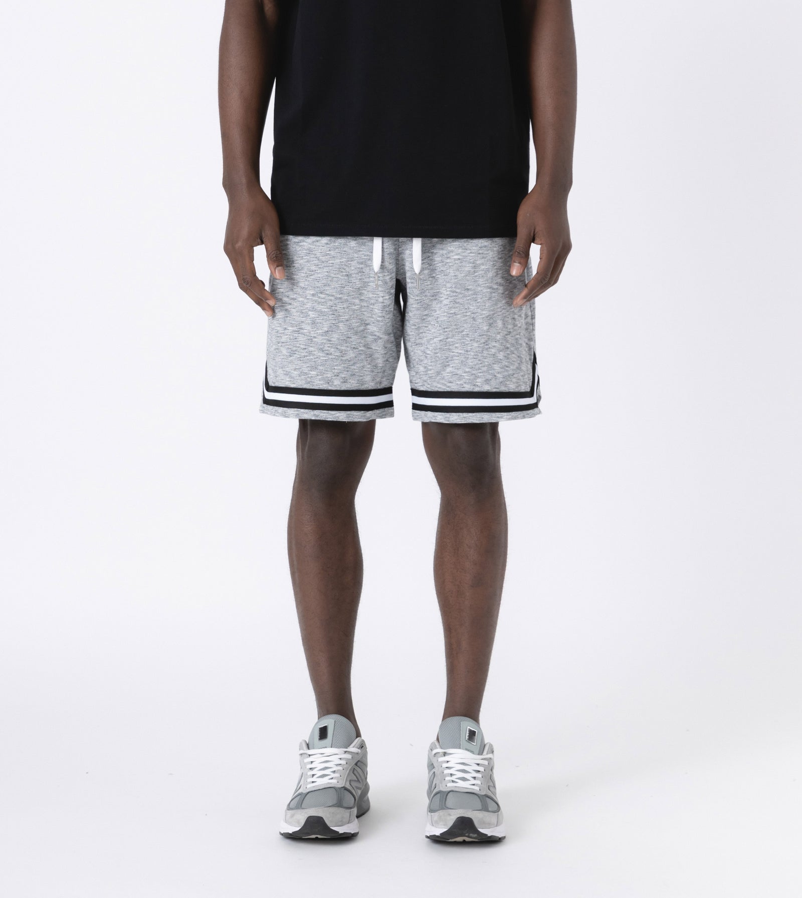 Pique Basketball Short White Noise