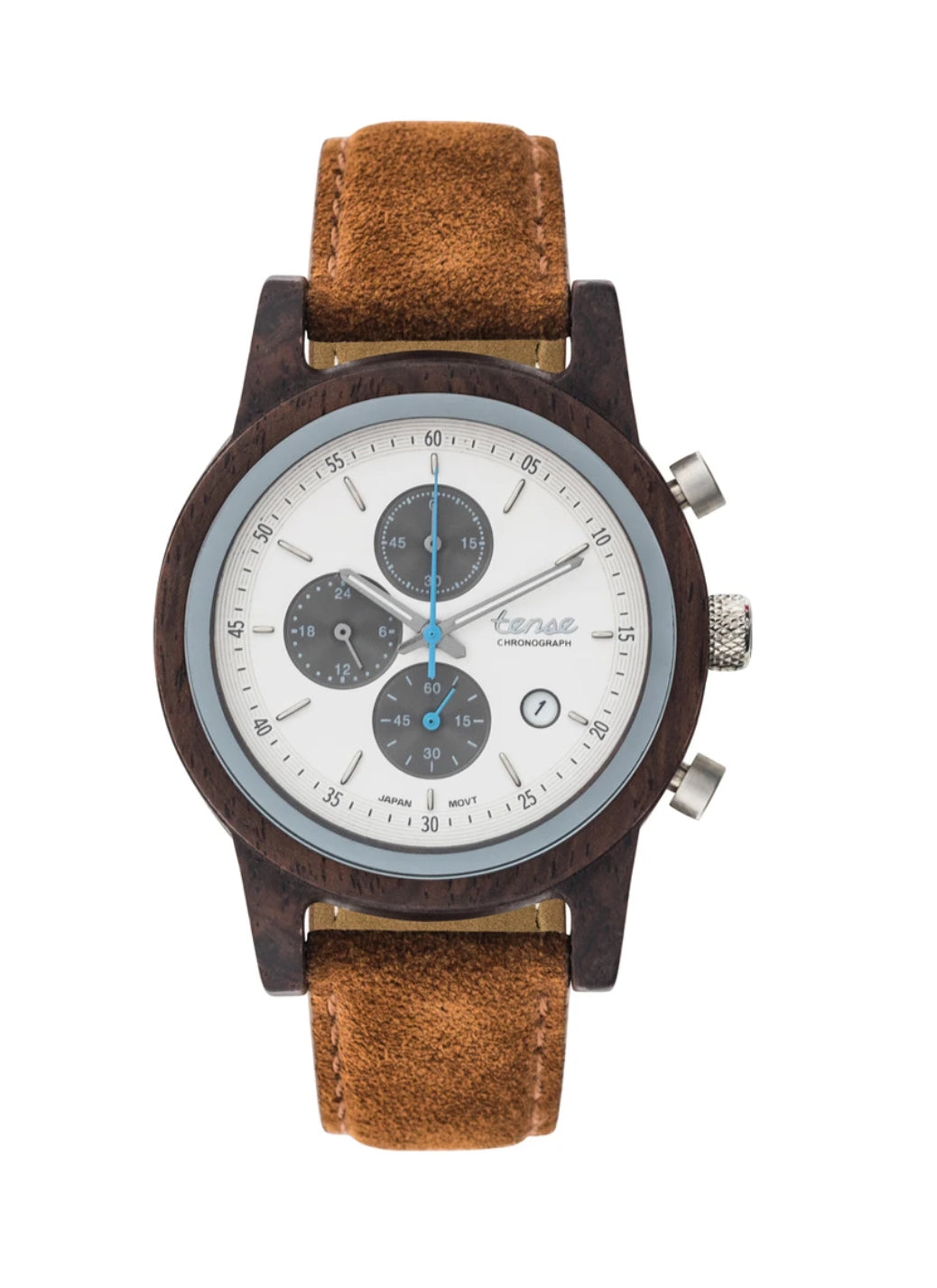 Cambridge Chrono Suede Tan Unisex Locally Hand Made