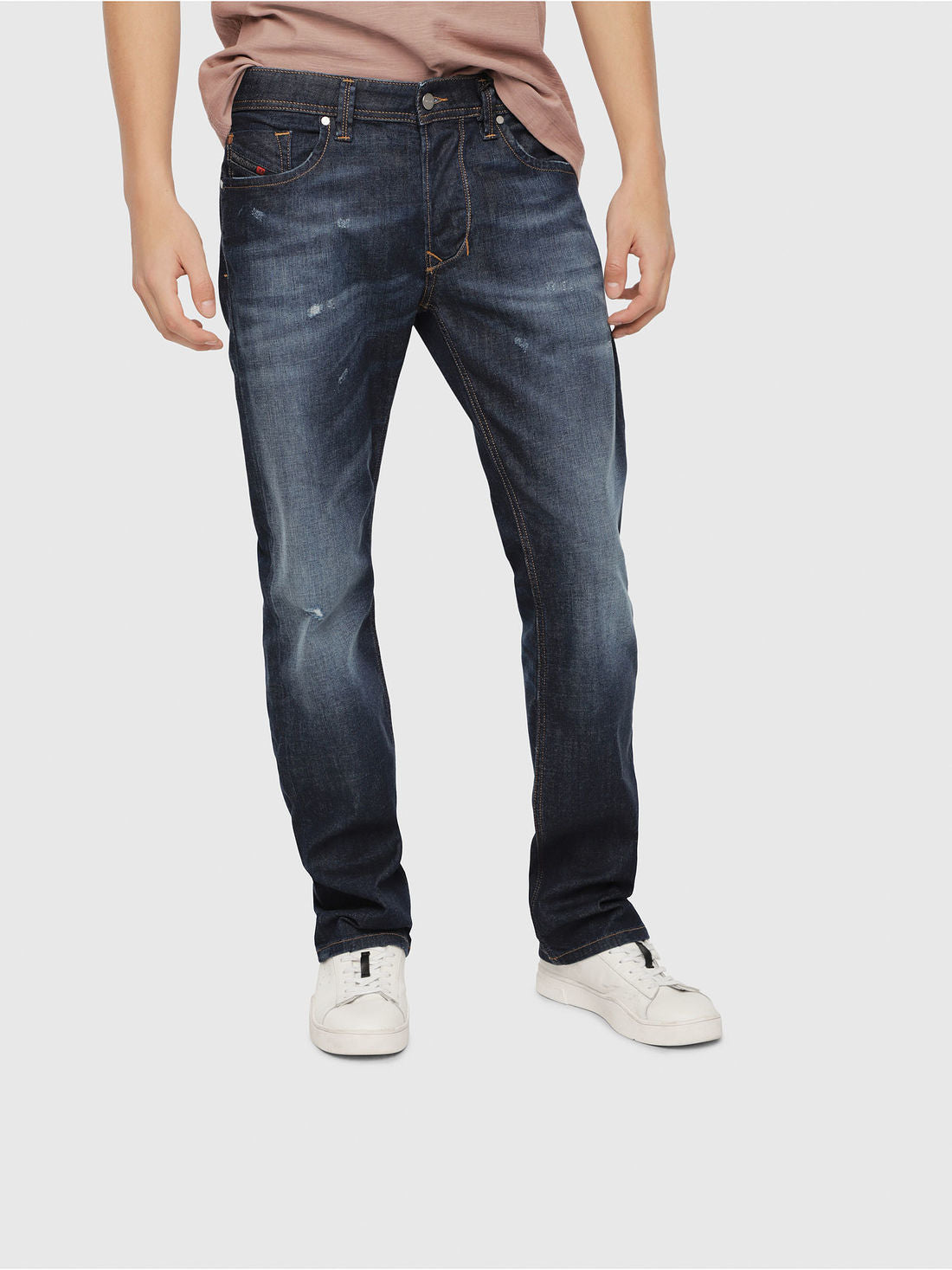 LARKEE Medium Blue Trouser Jeans