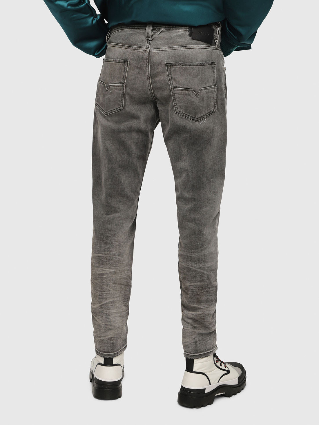 LARKEE-BEEX Black Denim Made In Italy