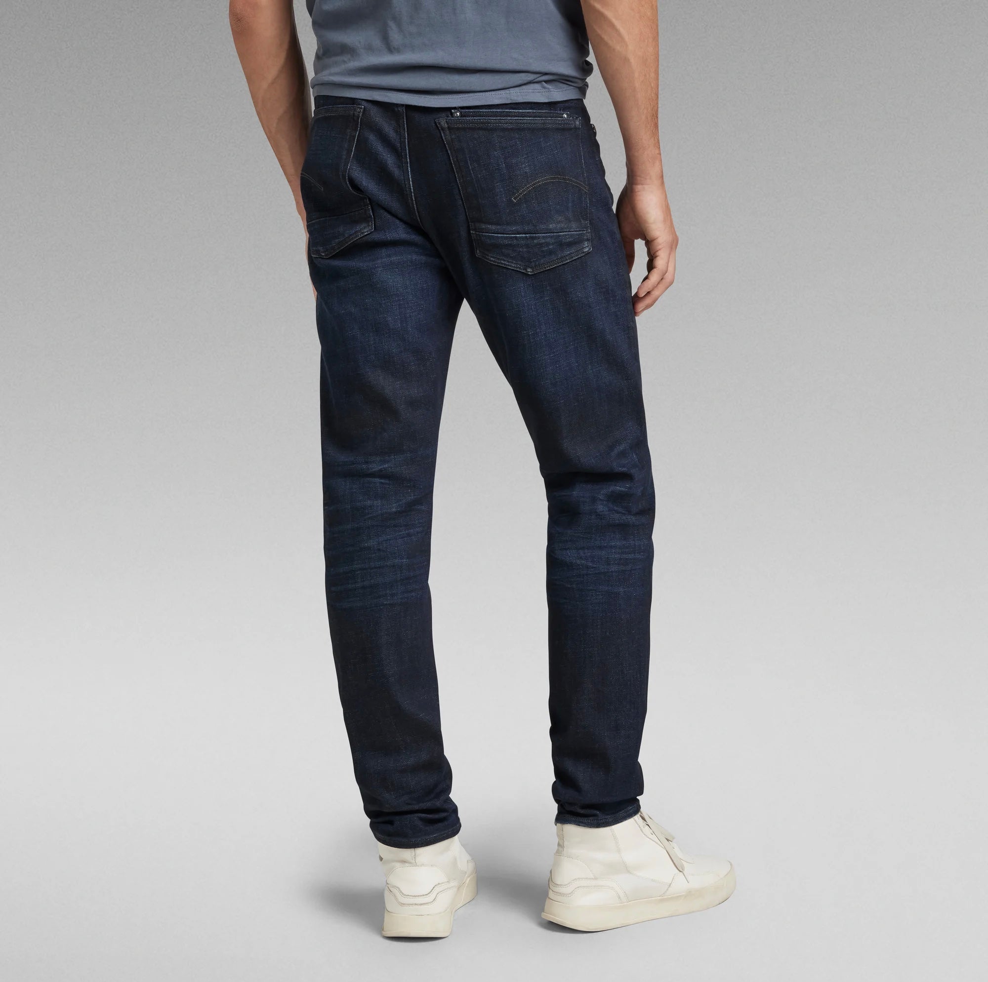 Lancet Skinny Jeans Worn in dark Sapphire