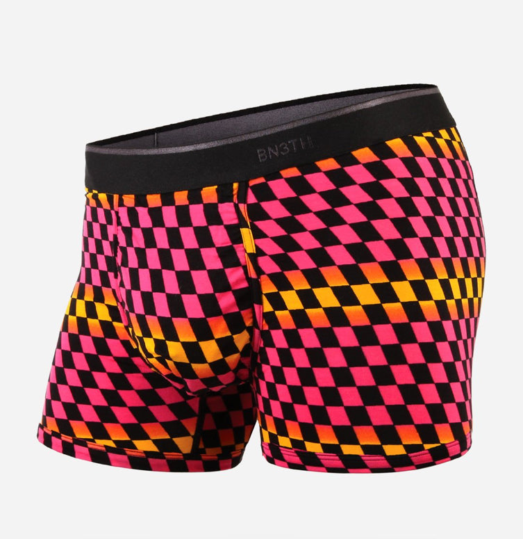 BN3TH Men's Underwear Classic cut Trunk Print Radical Sunset 3.5 inch