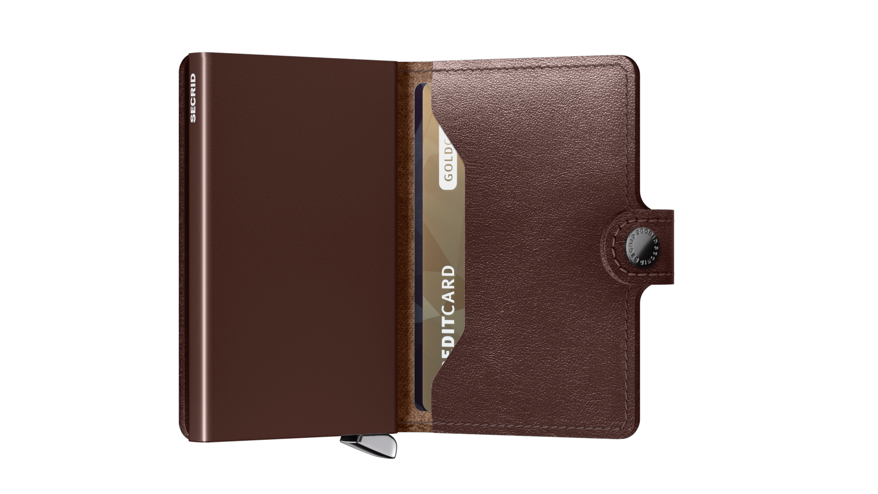Secrid Premium RFID Secure Miniwallet Dusk Dark Brown Authorized Dealer Genuine Leather
