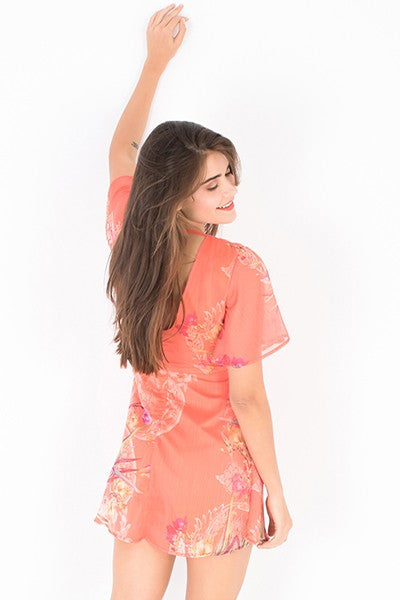 Smash Women’s Logan overall orange dress barcelona