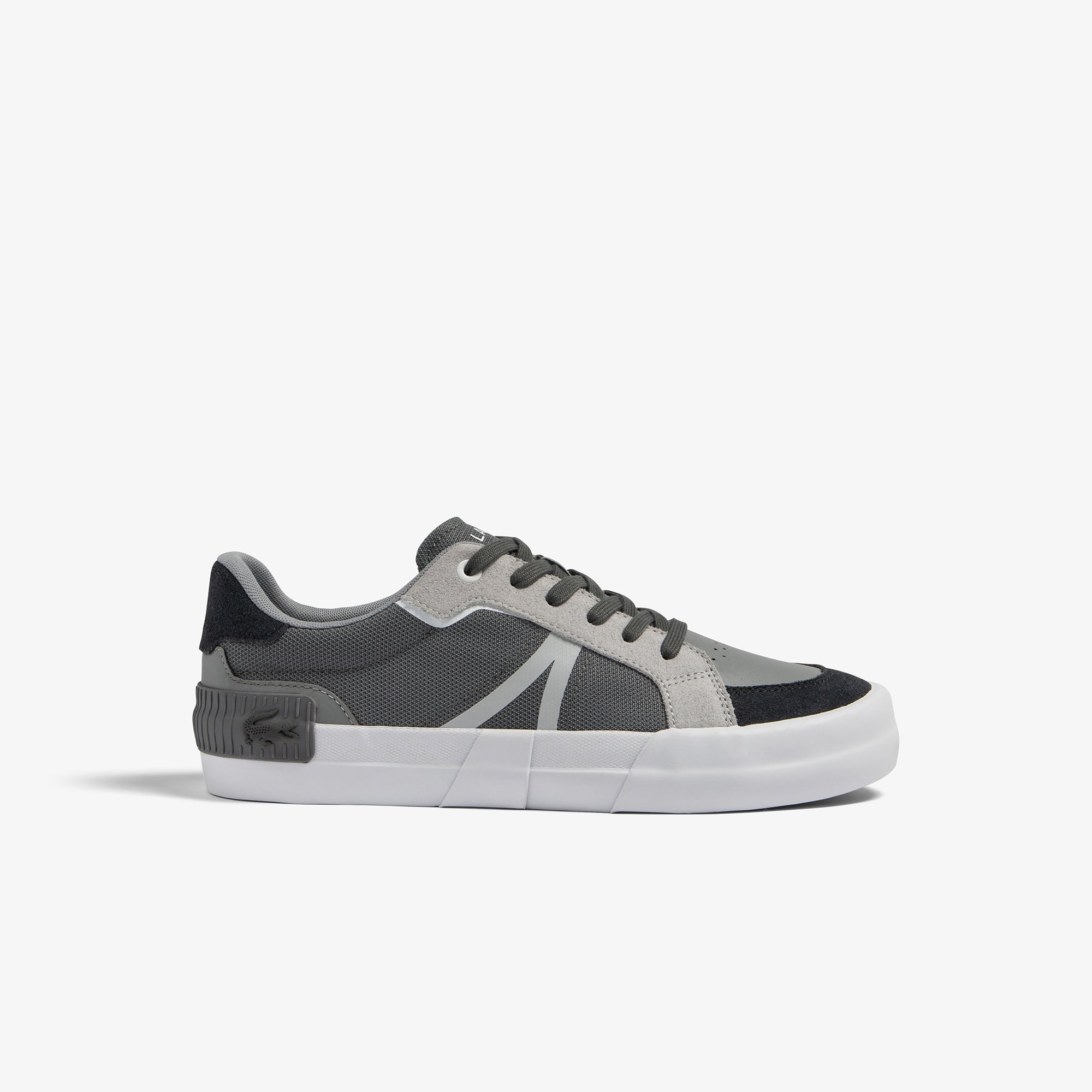 L004 Tonal Sneakers Grey/Dark Grey