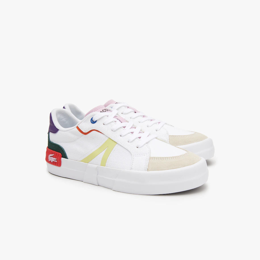Women’s  L004 Textile Color-Pop Sneakers Off White/Pink