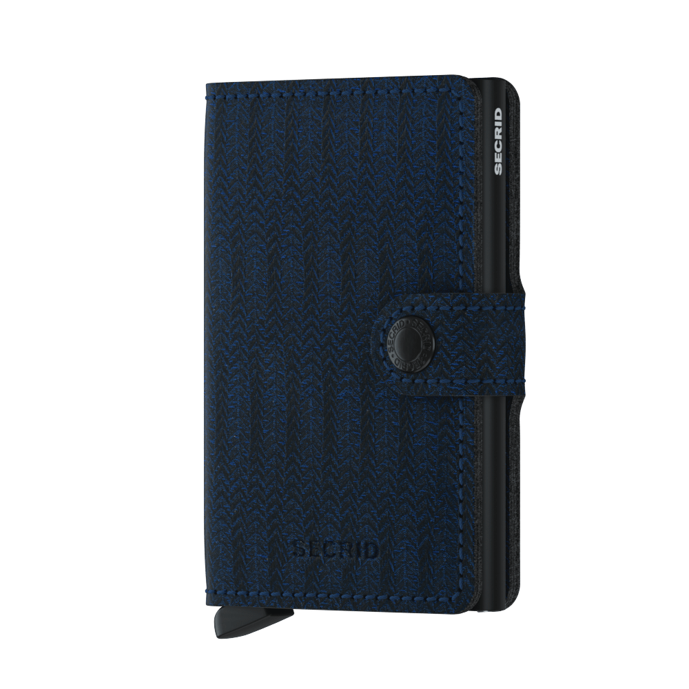 Miniwallet Dash Navy RFID Secure