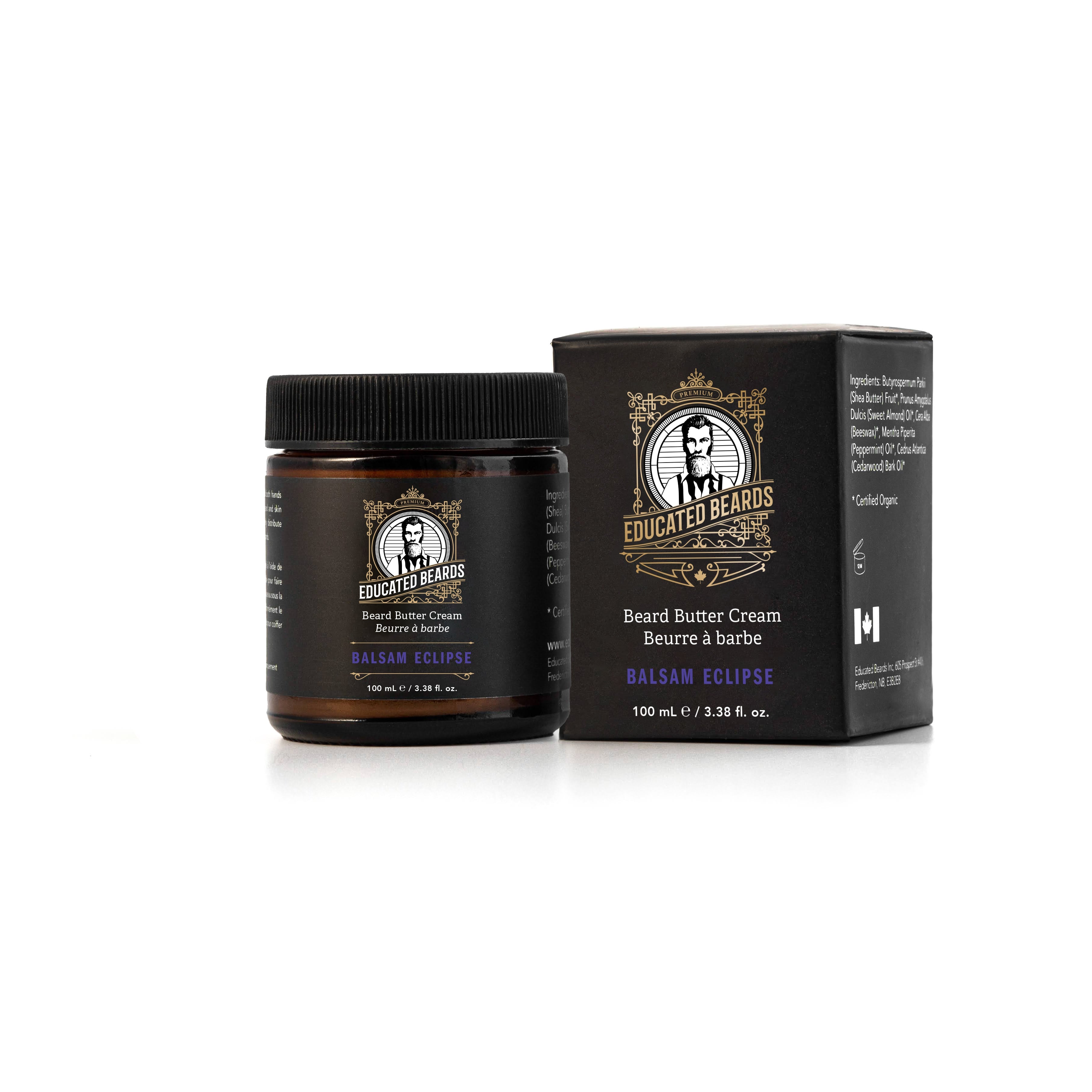 Educated Beards Beard Butter Cream Balsam Eclipse 100ml/3.38fl.oz