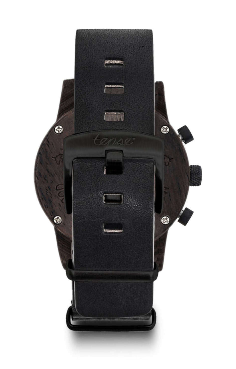 Cambridge Leather Leadwood/Blackout Watch locally Made in Canada 🇨🇦