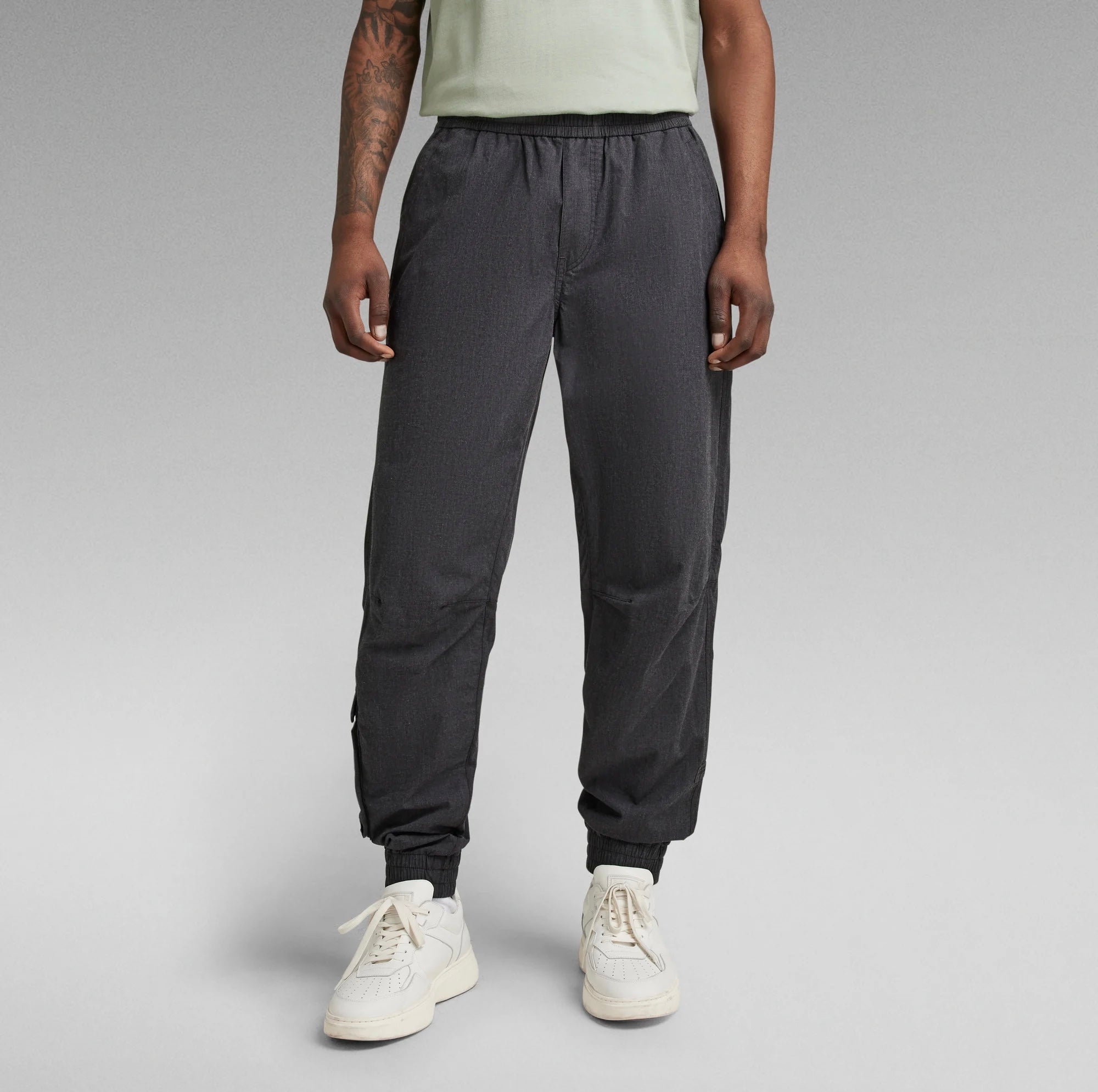 Chino RCT Dark Black Heather Jogger