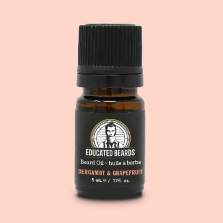 Educated Beards Bergamot & Grapefruit Beard oil for the Educated Man 5ml