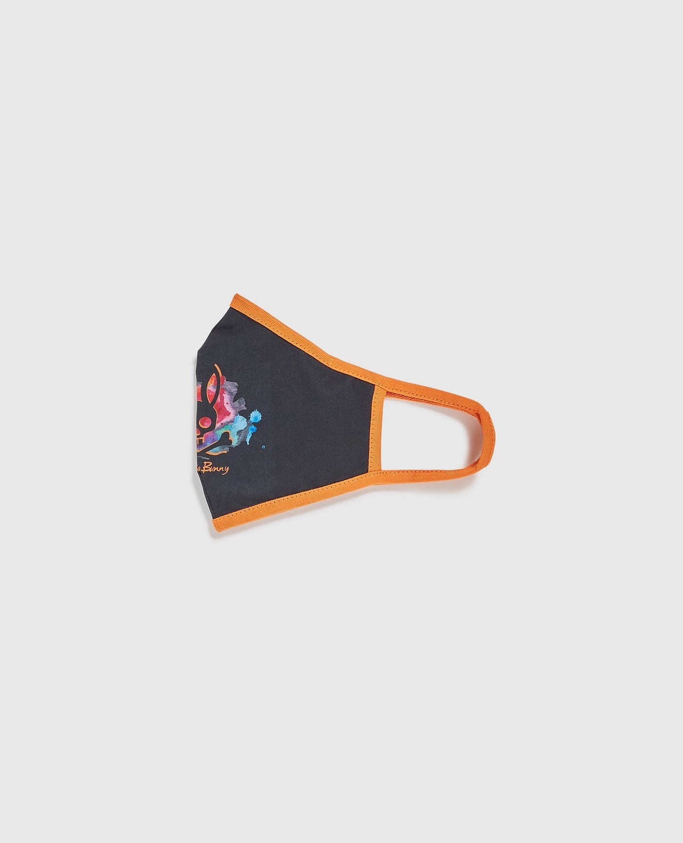 Psycho Bunny Unisex Face Mask Navy Blue/Orage