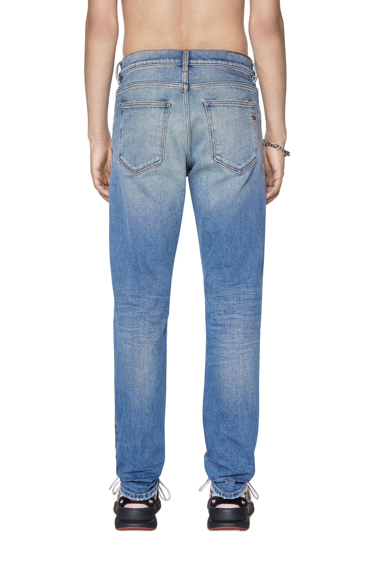 2019 D-Strukt 09D81 Slim Jeans Light Blue