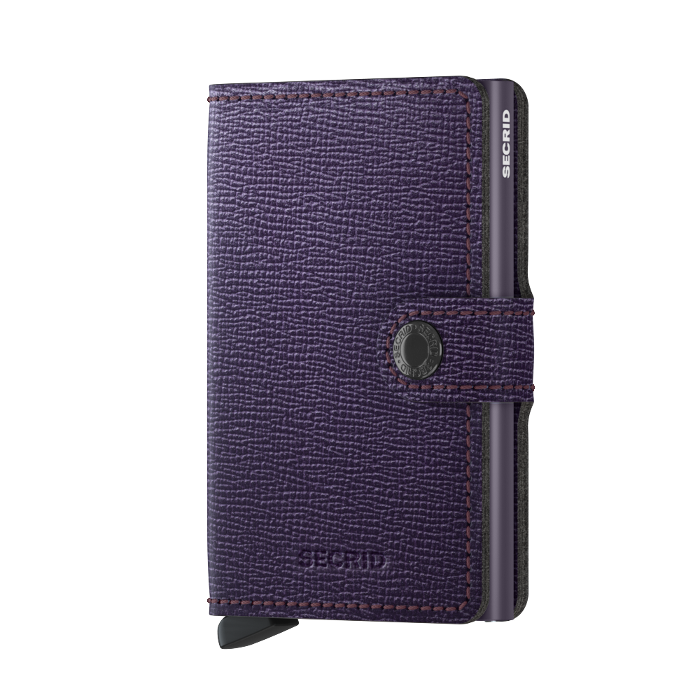 Miniwallet Crisple Purple RFID Secure