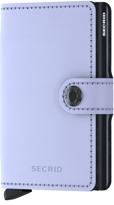 Miniwallet Matte Lilac/Black RFID Secure