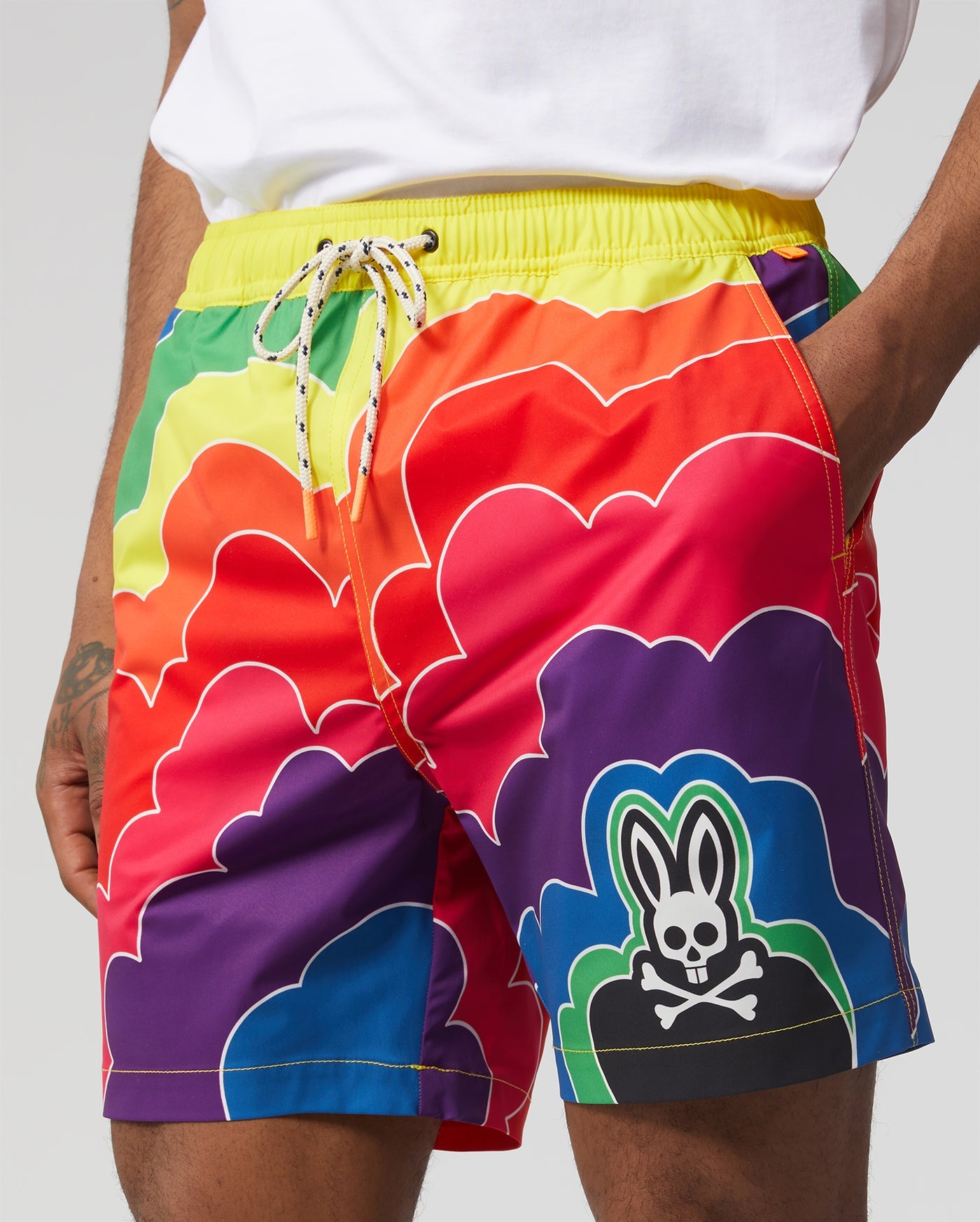 Chelton Swim Trunks Neon Bolt