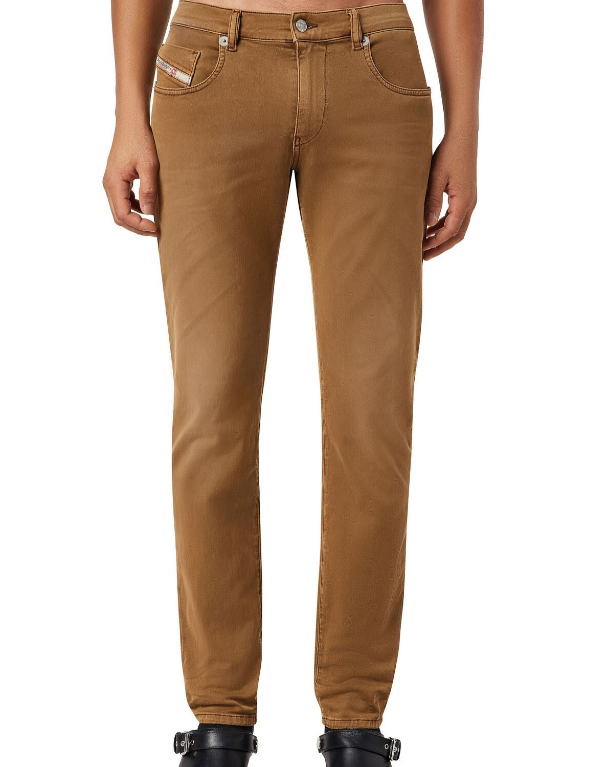 D-Strukt 0670M Joggjeans Tan/brown