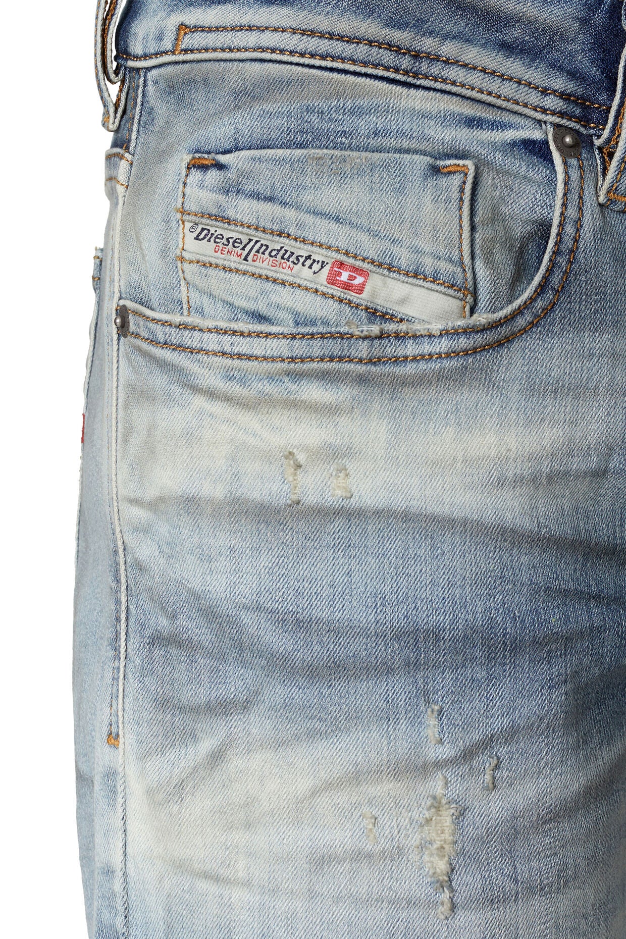 1979 Sleenker 068BI Skinny Jeans Medium Blue Made in Italy 🇮🇹