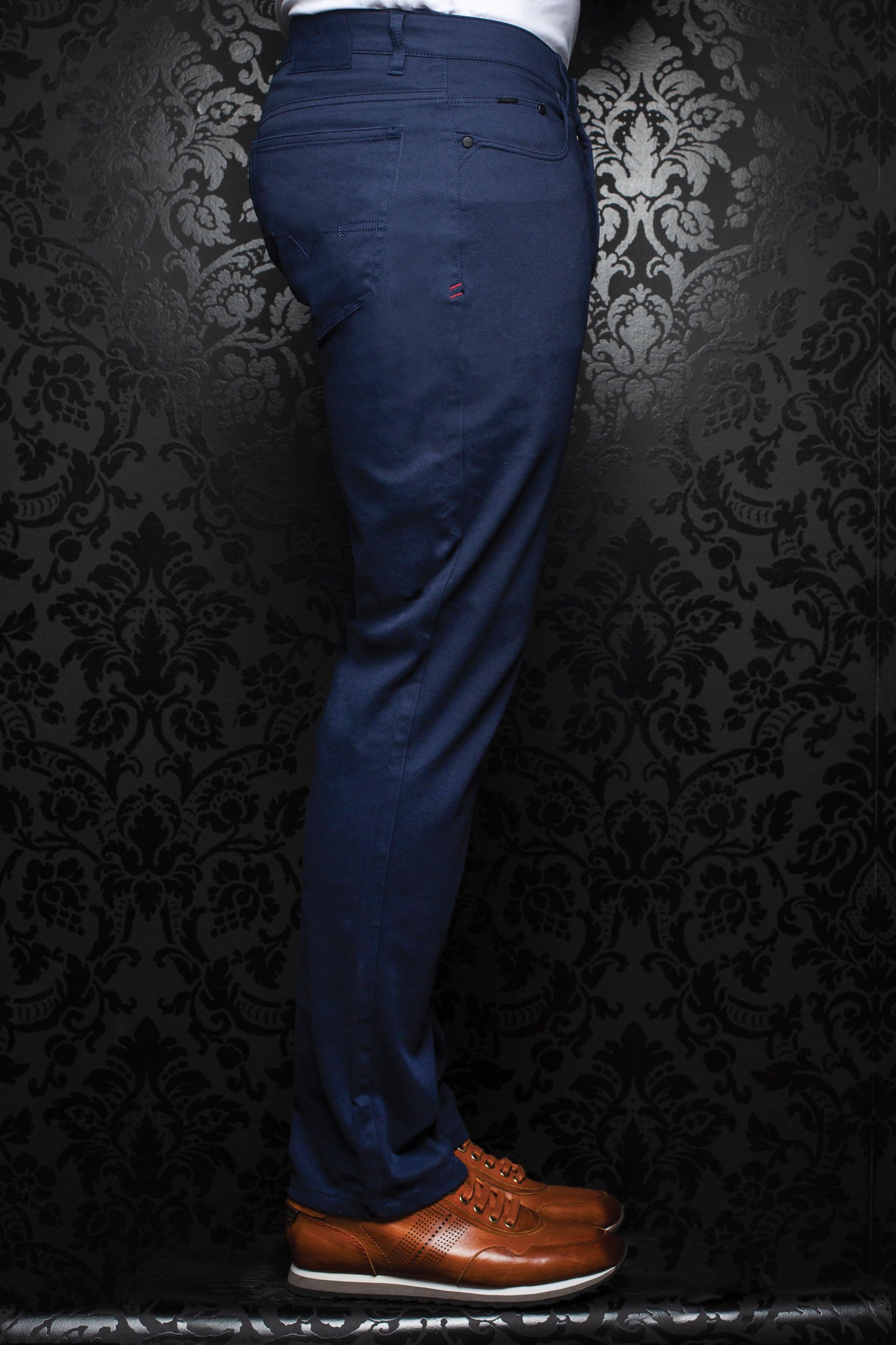 Luxury Comfort Pants Signum Navy Stretch