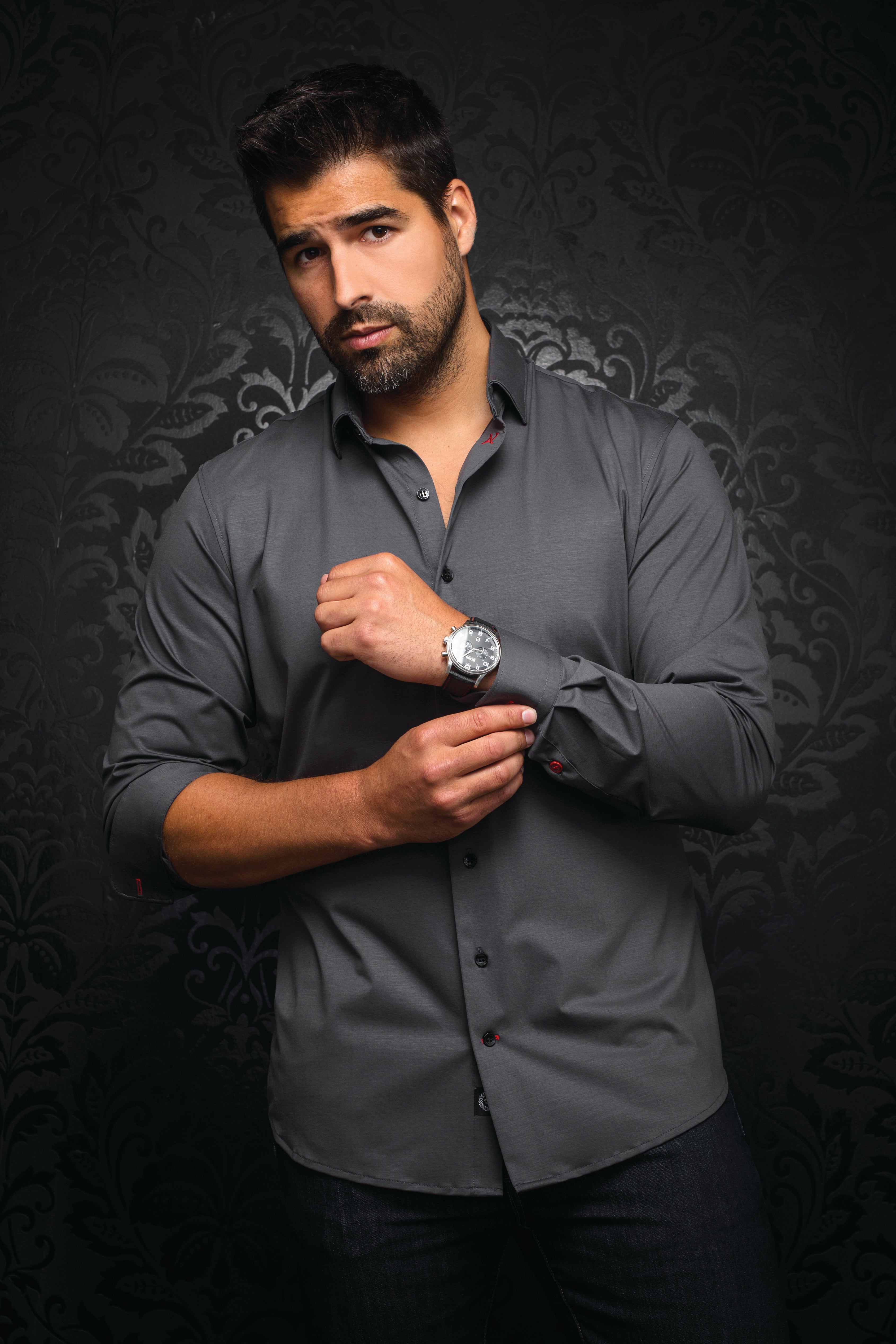 AuNoir Long Sleeve Dress Shirt