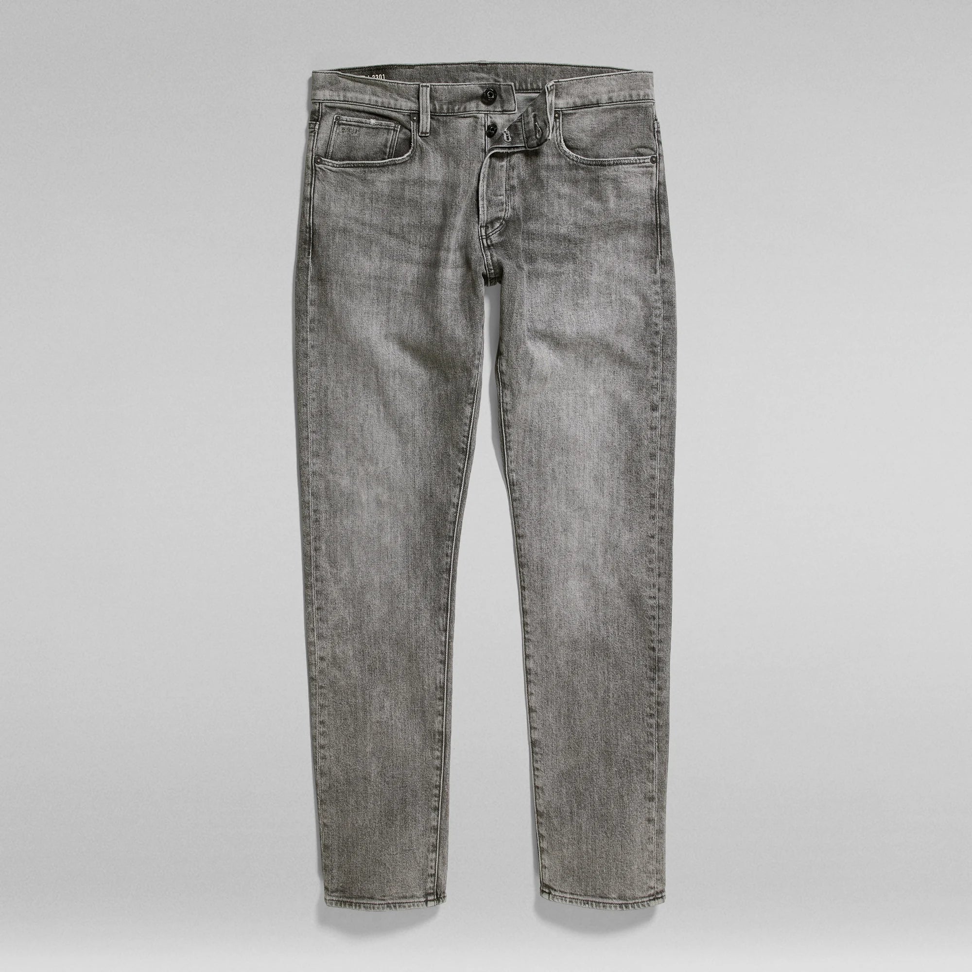 3301 Slim Faded Carbon Jeans