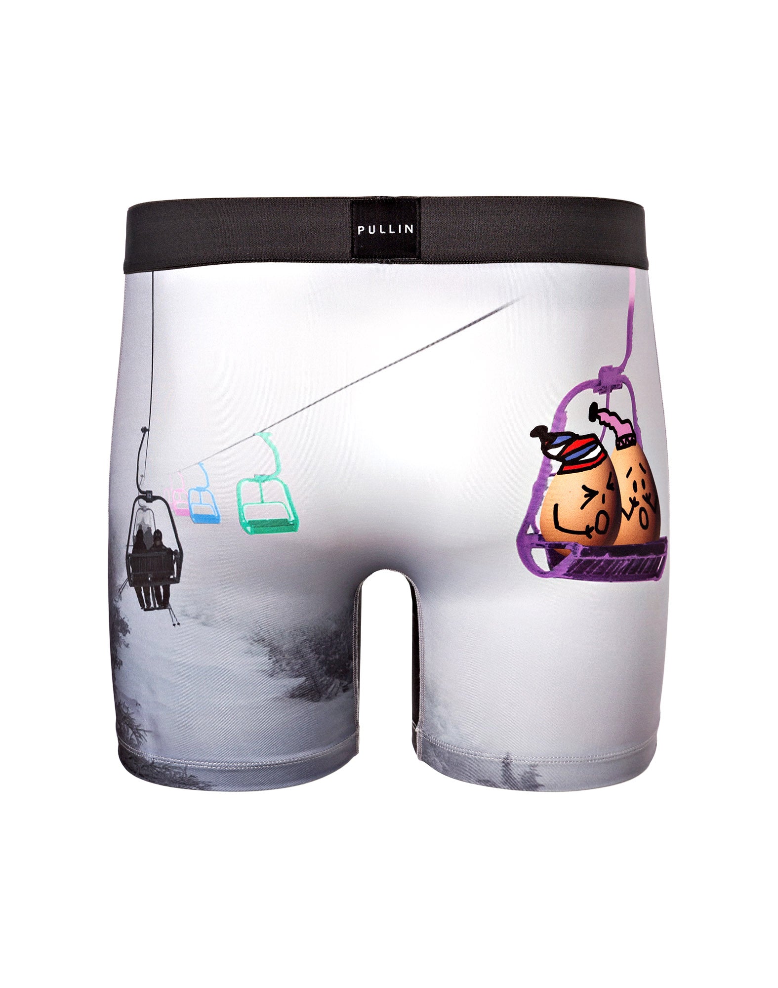 FASHION 2 Longer Cut Powday Print Underwear