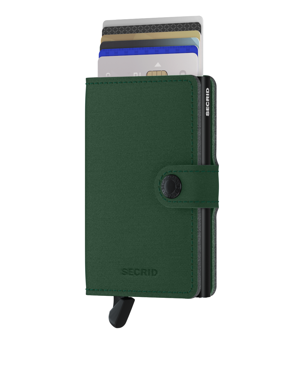 Miniwallet Vegan Yard Green-RFID Secure