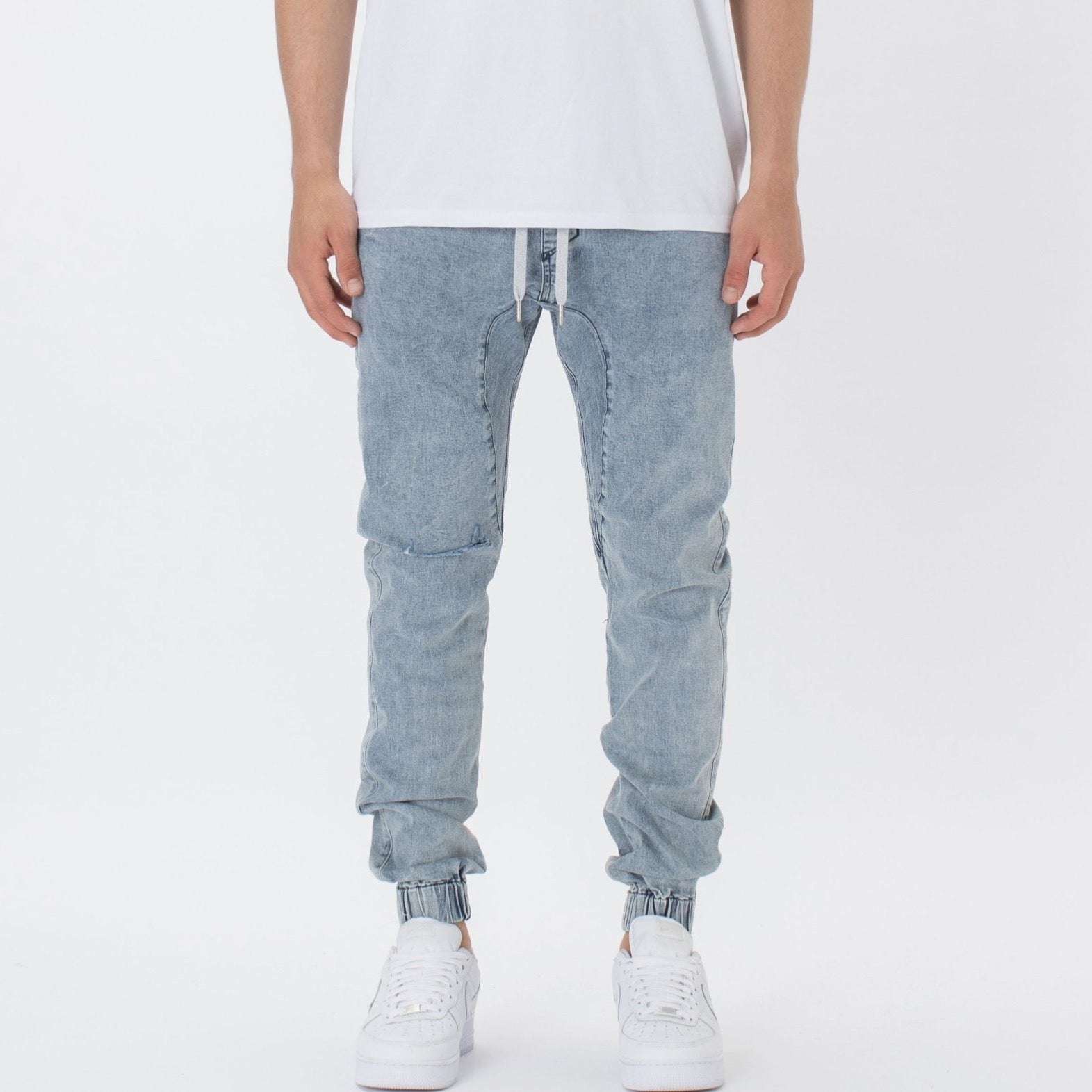 Sureshot Denim Jogger Mid Blonde