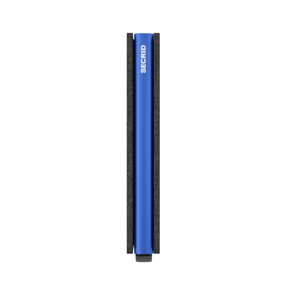 Slimwallet Matte Black/Blue RFID Secure
