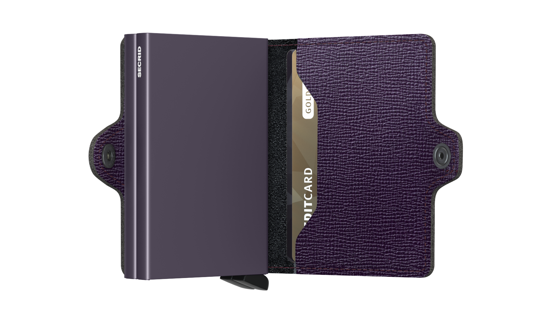 Secrid Twinwallet Crisple Purple RFID Secure authorized dealer genuine leather
