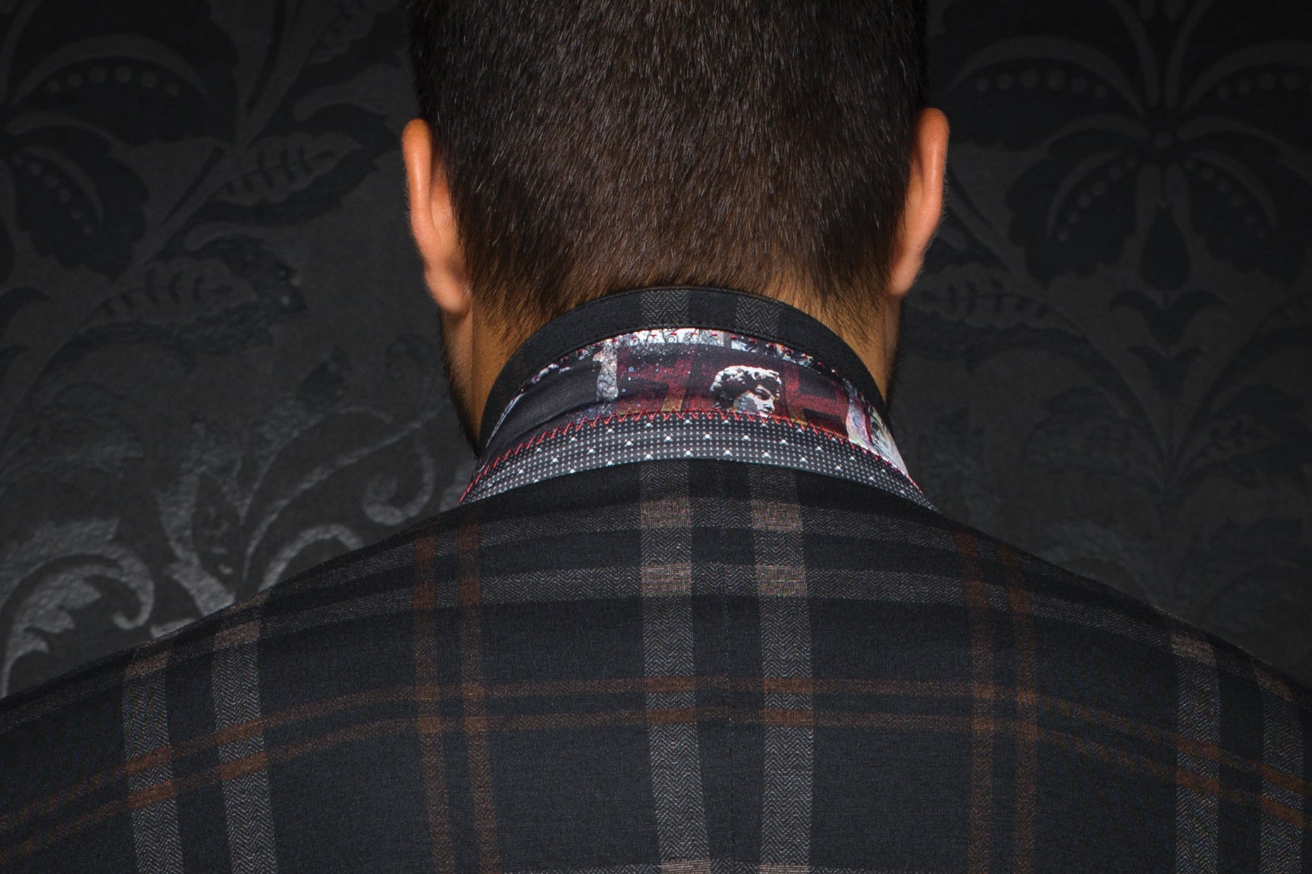 Leonardo Sports Jacket Black/Rust