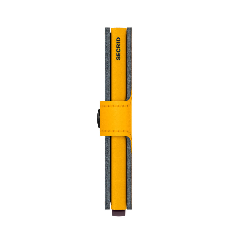 Miniwallet Vegan Yard Ochre/Ochre RFID Secure