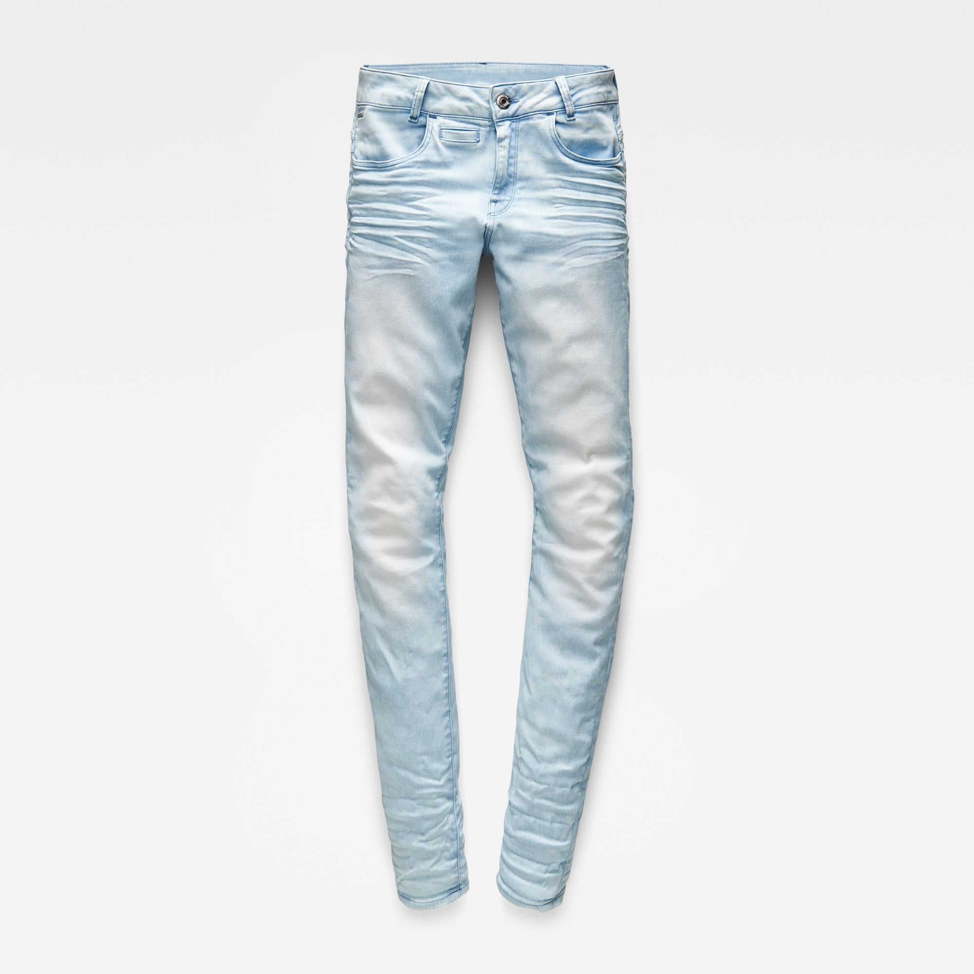 Woman’s D-Staq 5-Pocket Mid Skinny Sea Color