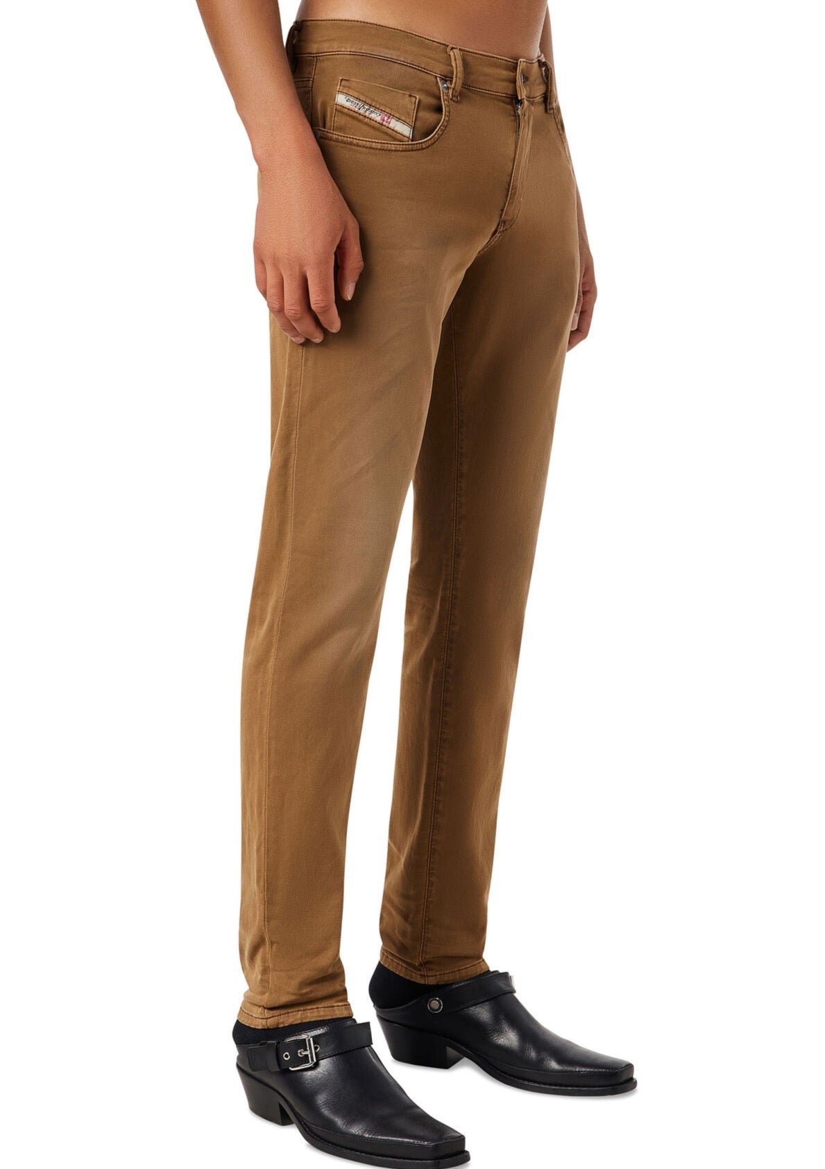 D-Strukt 0670M Joggjeans Tan/brown