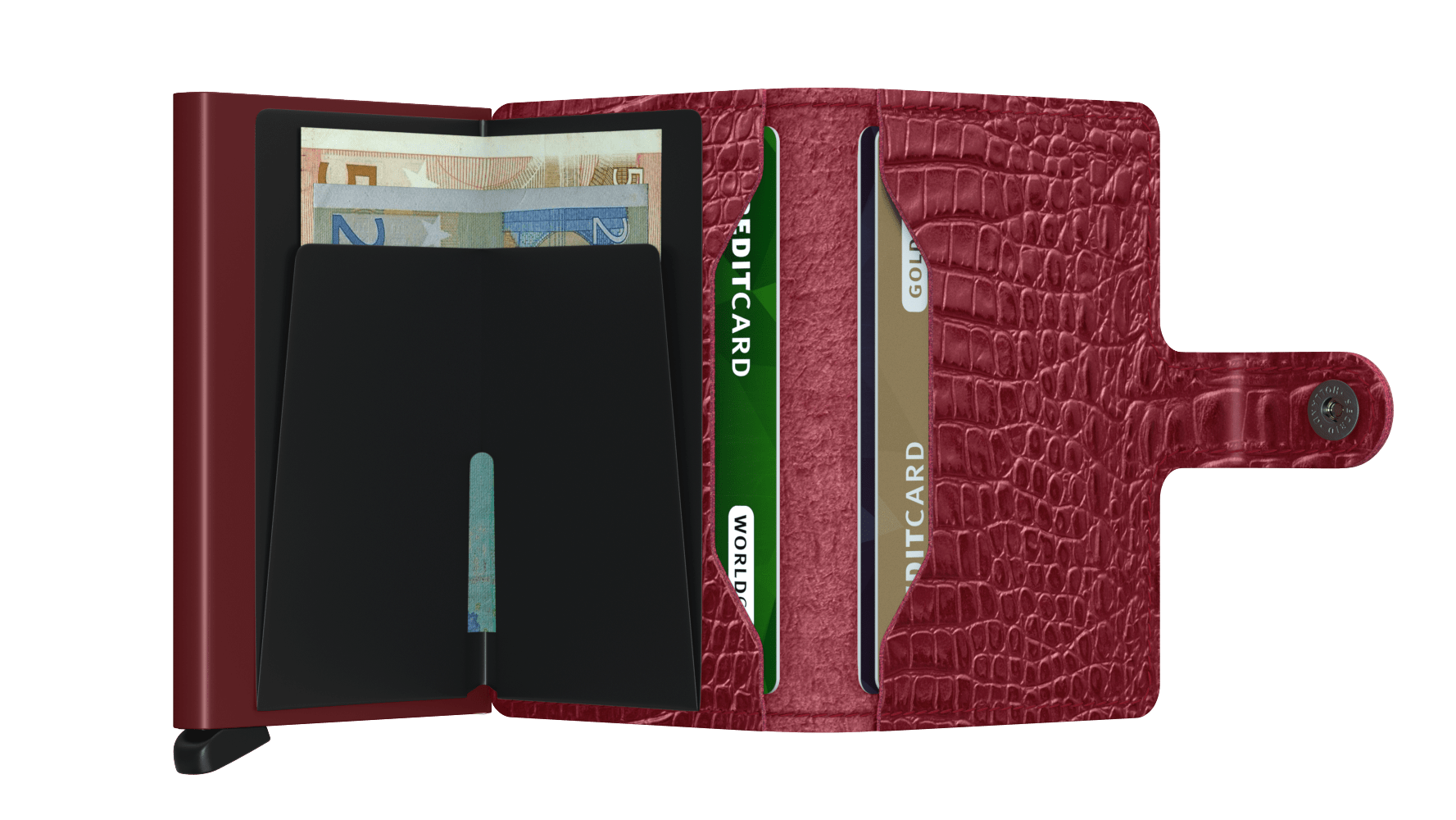 Miniwallet Nile Ruby RFID Secure
