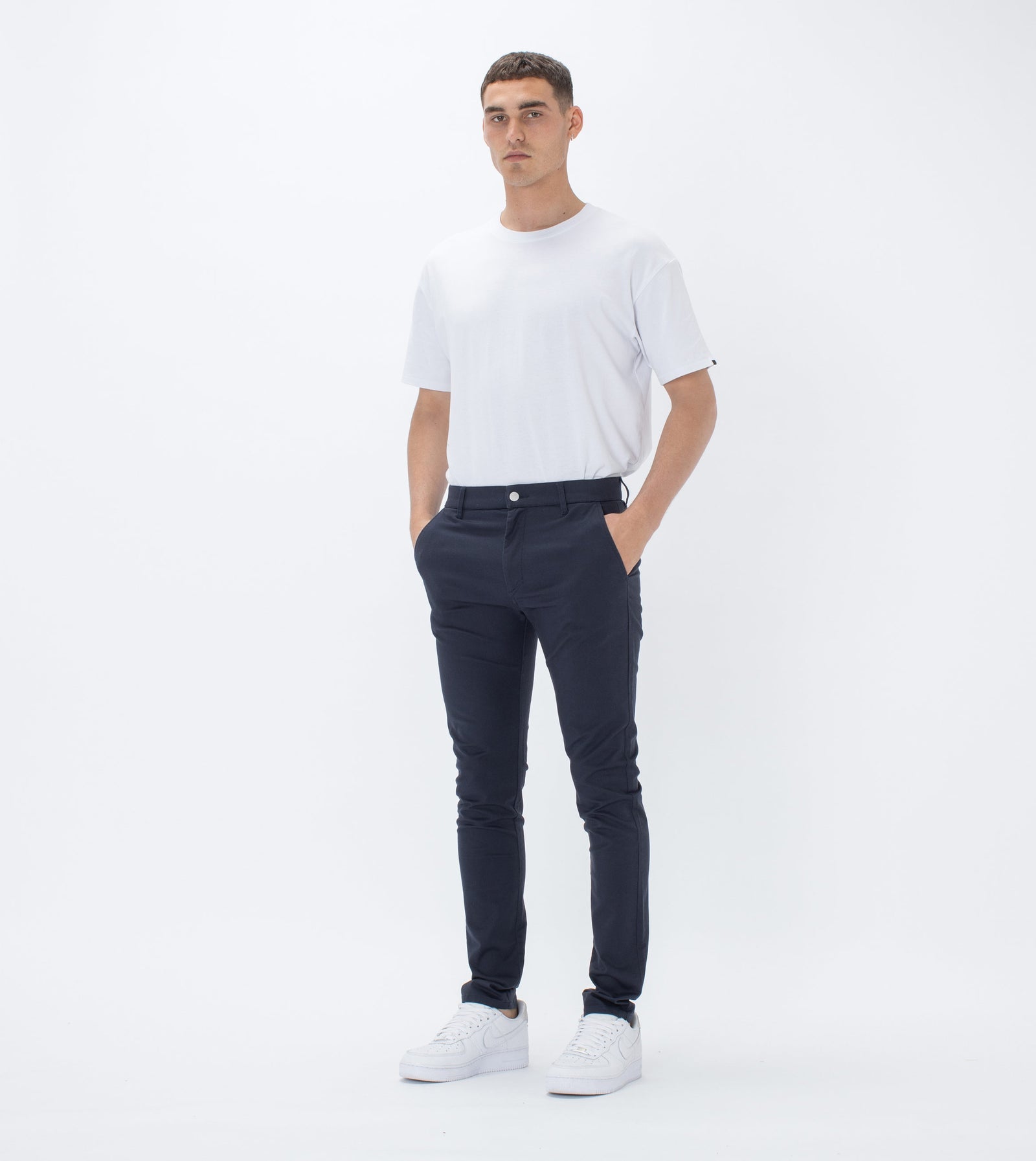 Zanerobe Men’s Snapshot Chino Joggers Duke Blue Skinny Pants