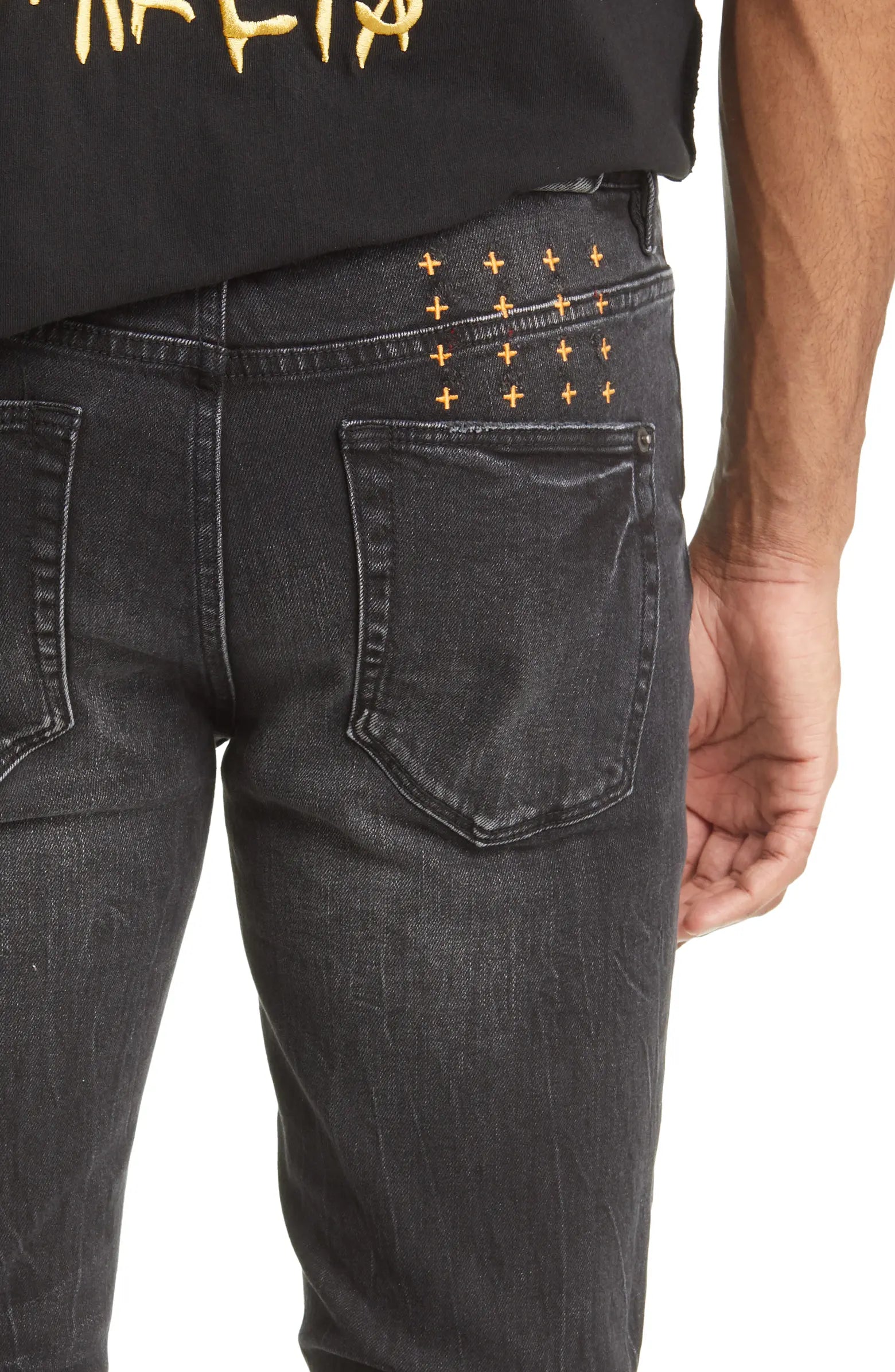 Ksubi Chitch Sonic Slim Tapered Leg Black