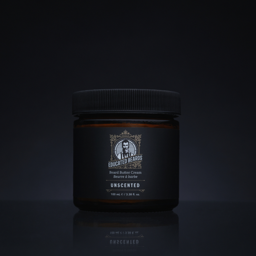Educated Beards Beard Butter Cream Unscented 100ml/3.38fl.oz