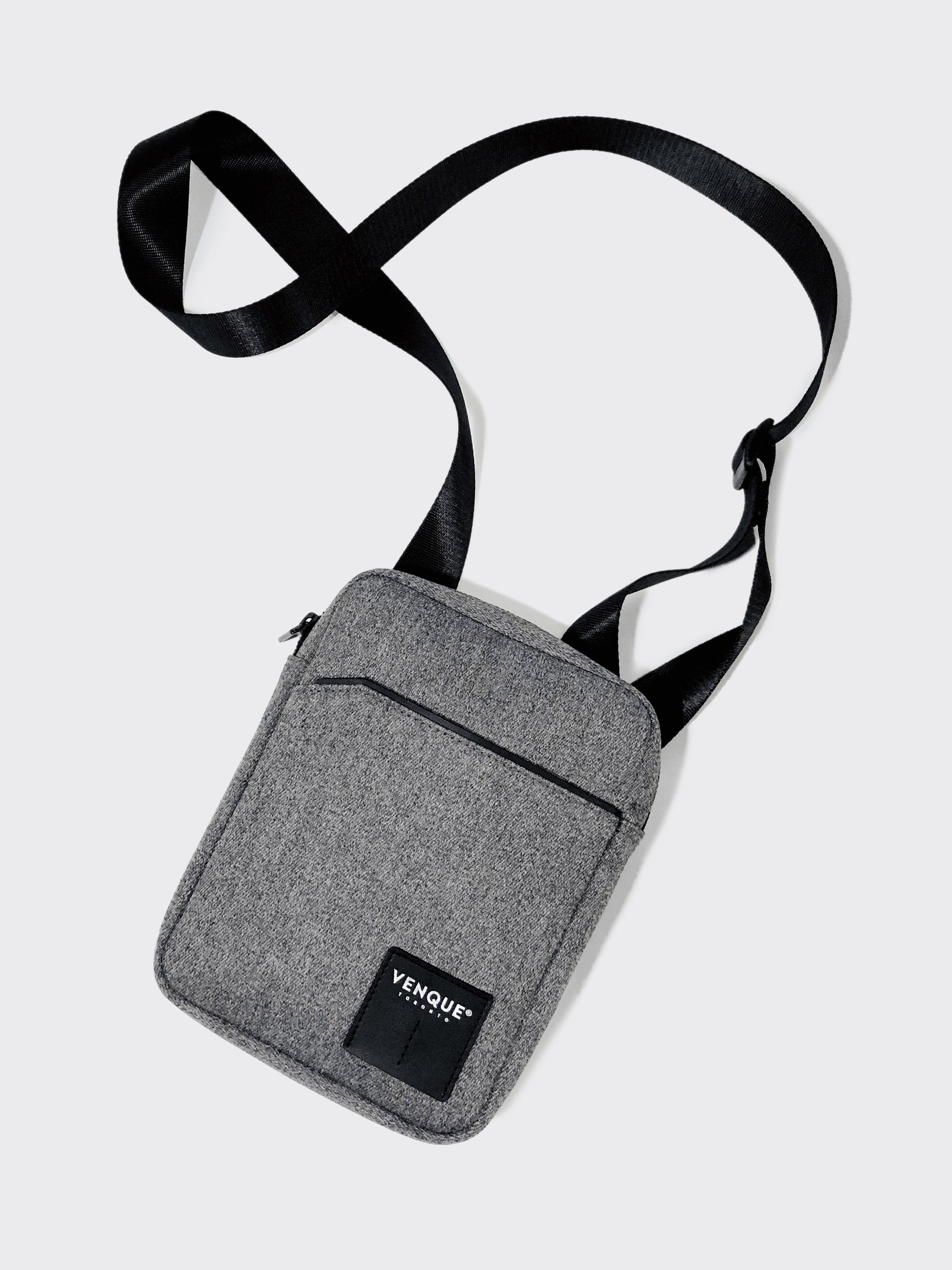 Venque cosmo sling grey unisex shoulder bag