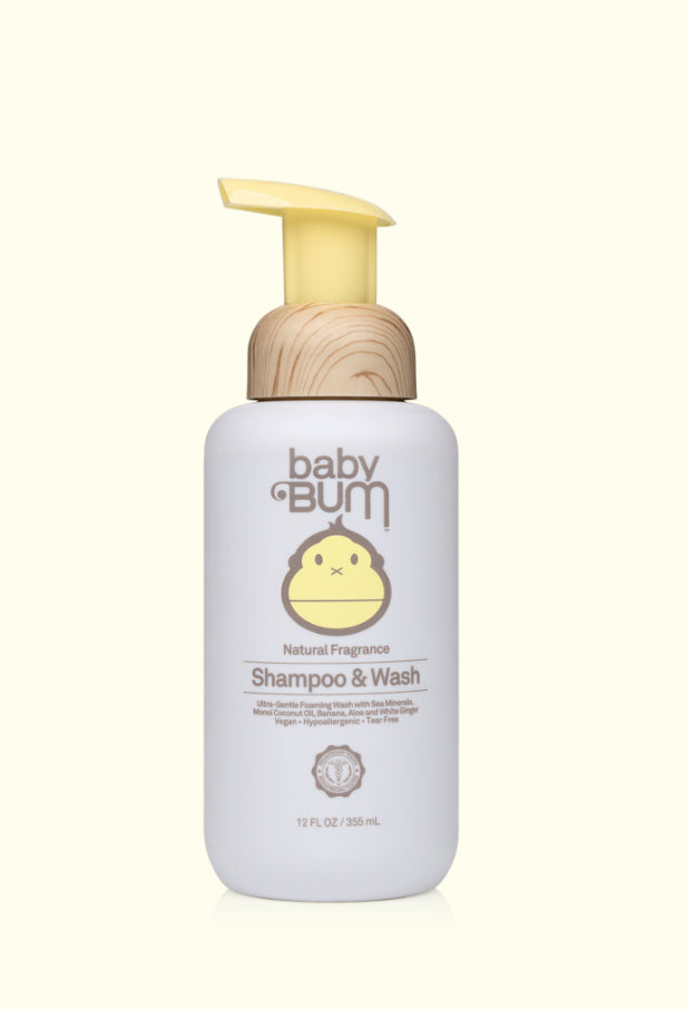 Sun bum baby shampoo and wash