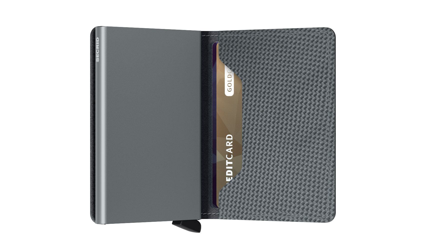 Slimwallet Carbon Cool Grey/Grey RFID Secure