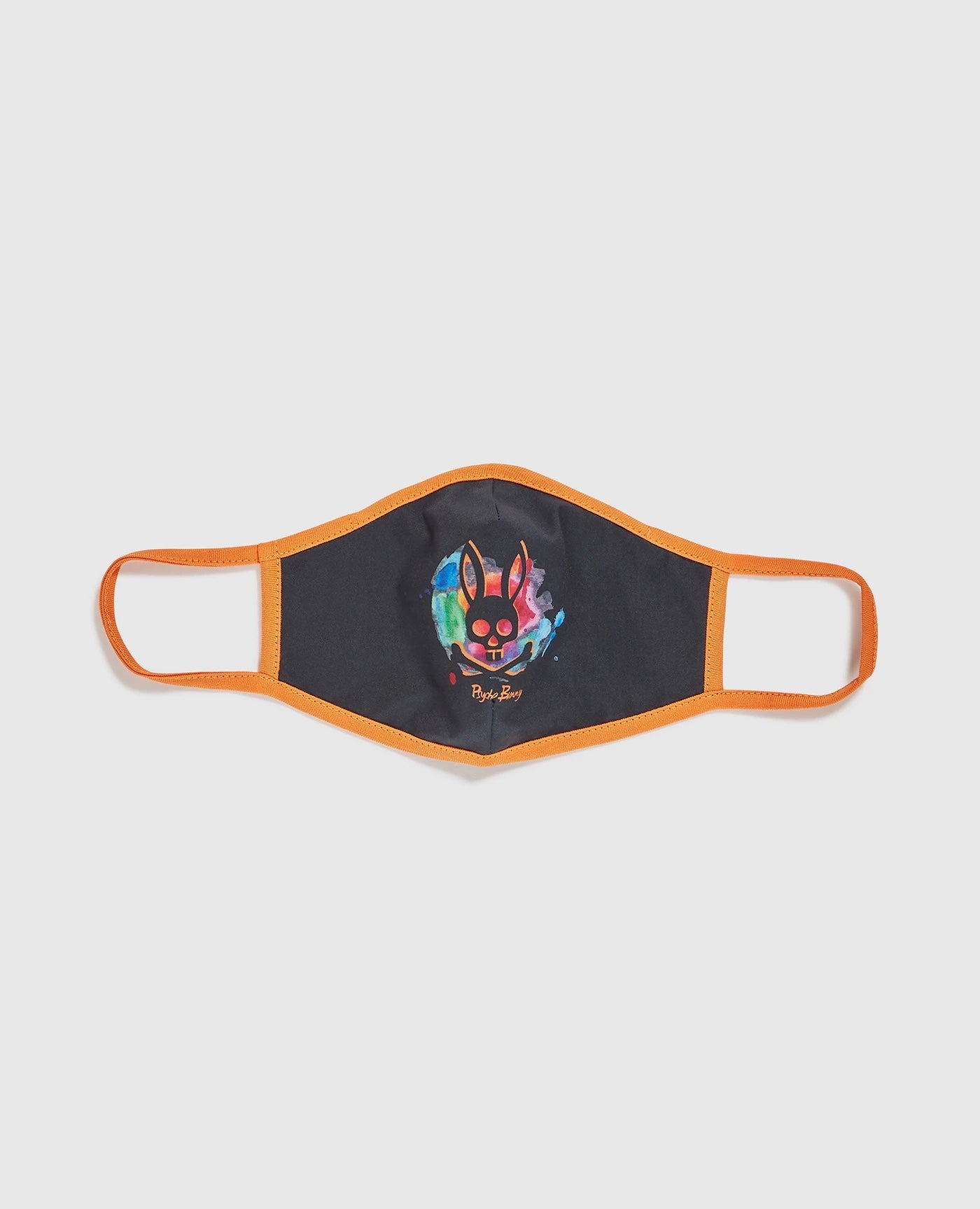 Psycho Bunny Unisex Face Mask Navy Blue/Orage
