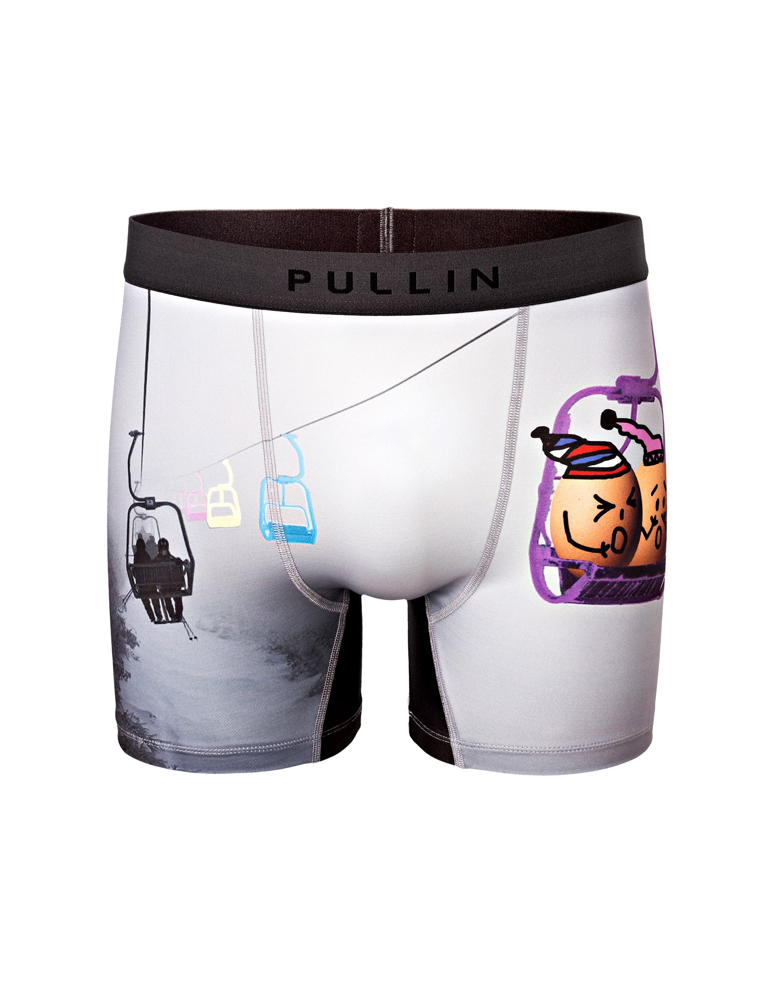 FASHION 2 Longer Cut Powday Print Underwear